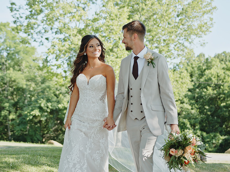 Matt and Josie | Country Backyard Wedding